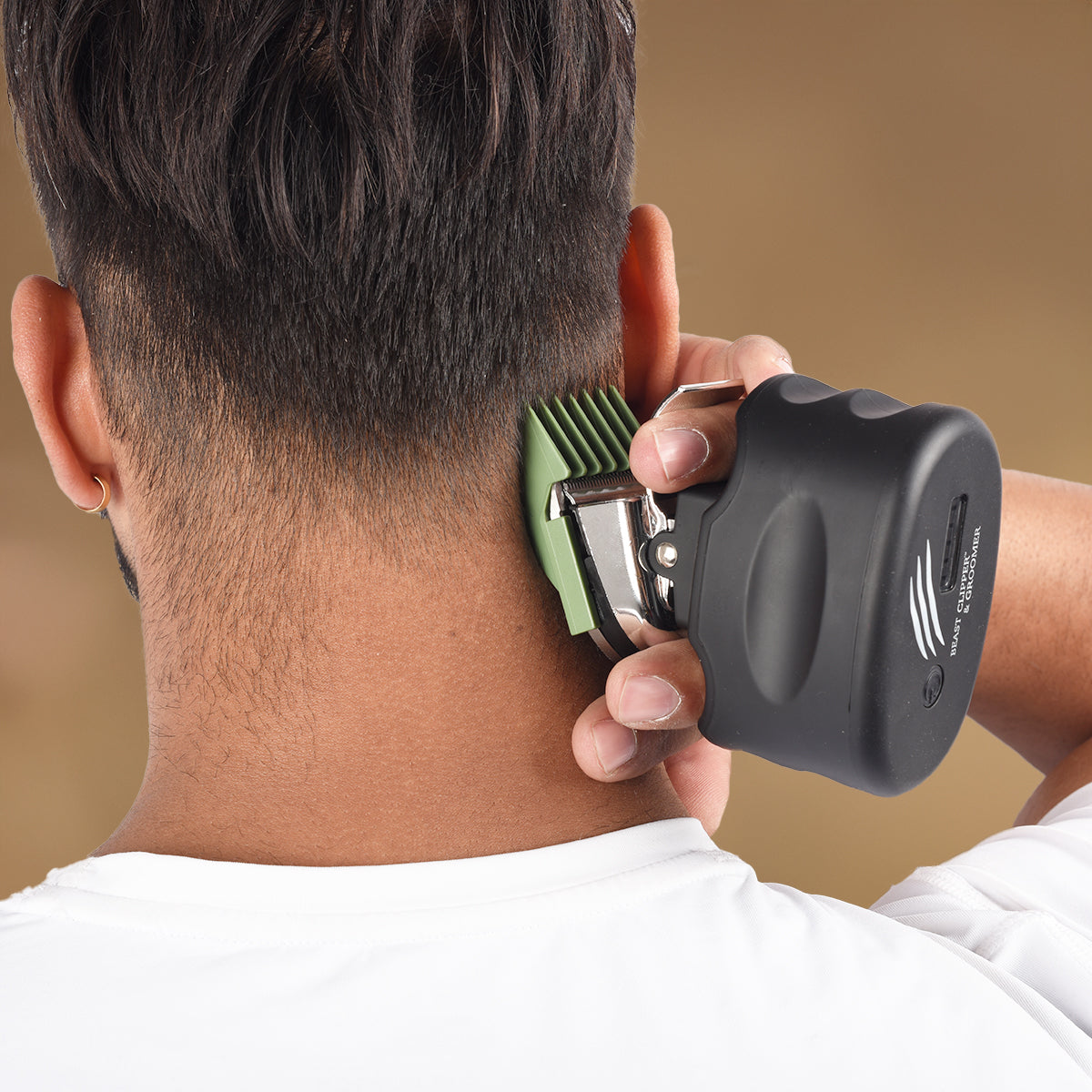 Beast Clipper PRO | Electric Hair Clipper for Head, Beard, and Mustache | 8 Comb attachments included