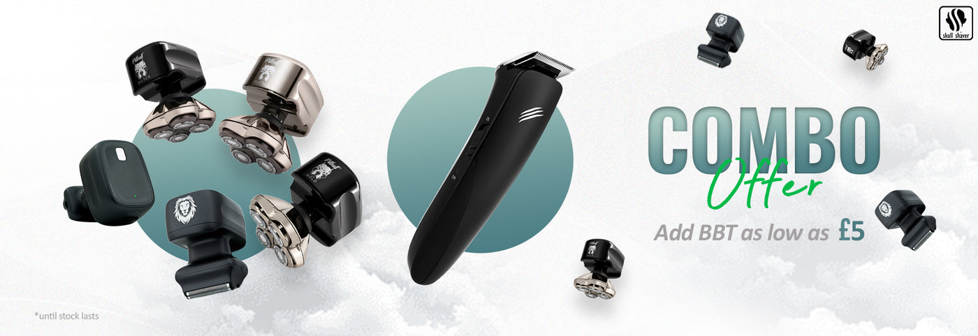 Skull shaver Early Bird sale. Get up to 15% off on purchases.