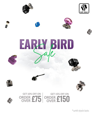 Skull shaver Early Bird sale. Get up to 15% off on purchases.