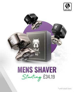 Skull shaver Early Bird sale. Get up to 15% off on purchases.