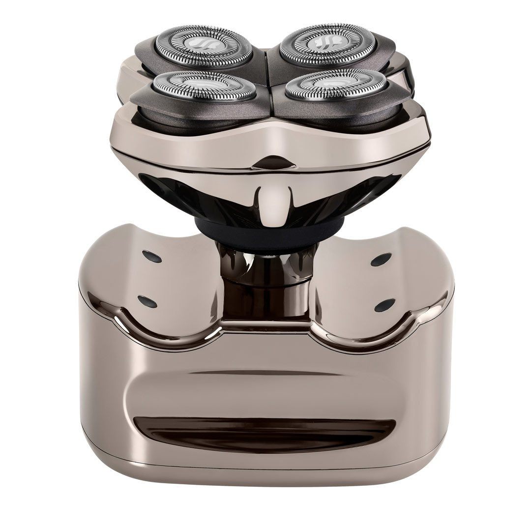 Philips Razor Skull Pitbull Platinum PRO Head and Face Shaver | USB charging cable include ...