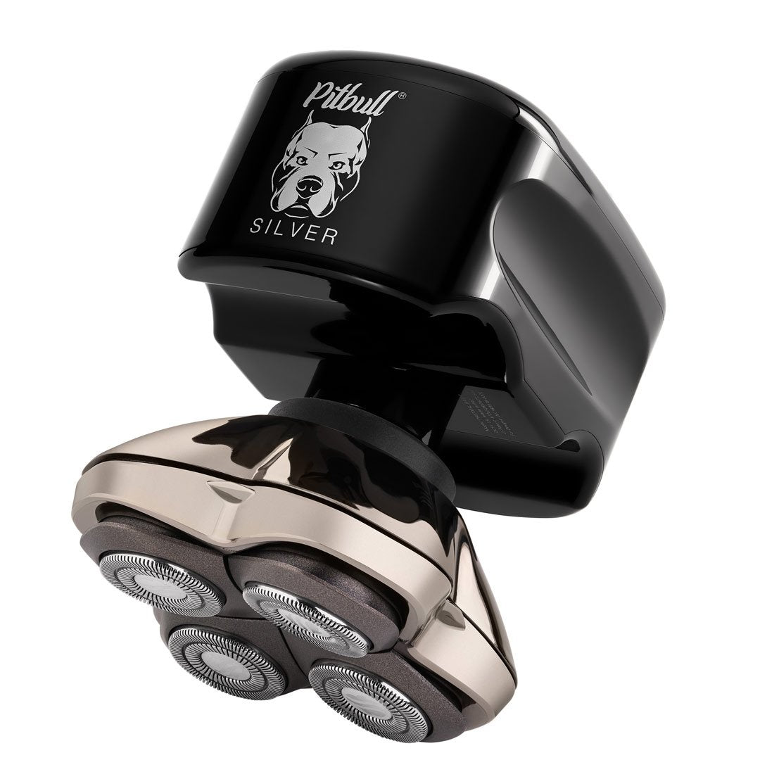 Skull Shaver Silver PRO Head and Face Shaver - UK Plug