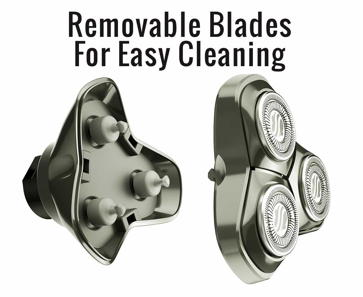 easy cleaning for cr-3 blades